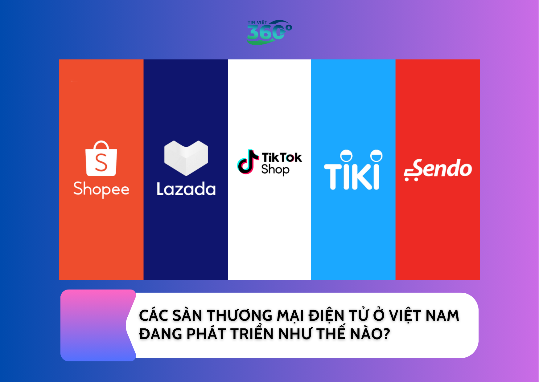 CÁC SÀN THƯƠNG MẠI ĐIỆN TỬ Ở VIỆT NAM ĐANG PHÁT TRIỂN NHƯ THẾ NÀO?